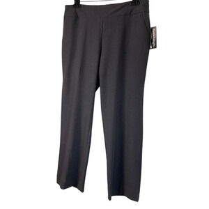 Roz & Ali Gray Straight Leg Pants